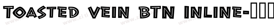 Toasted Vein BTN Inline字体转换